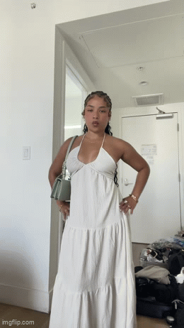 Elegant V-Neck Dress